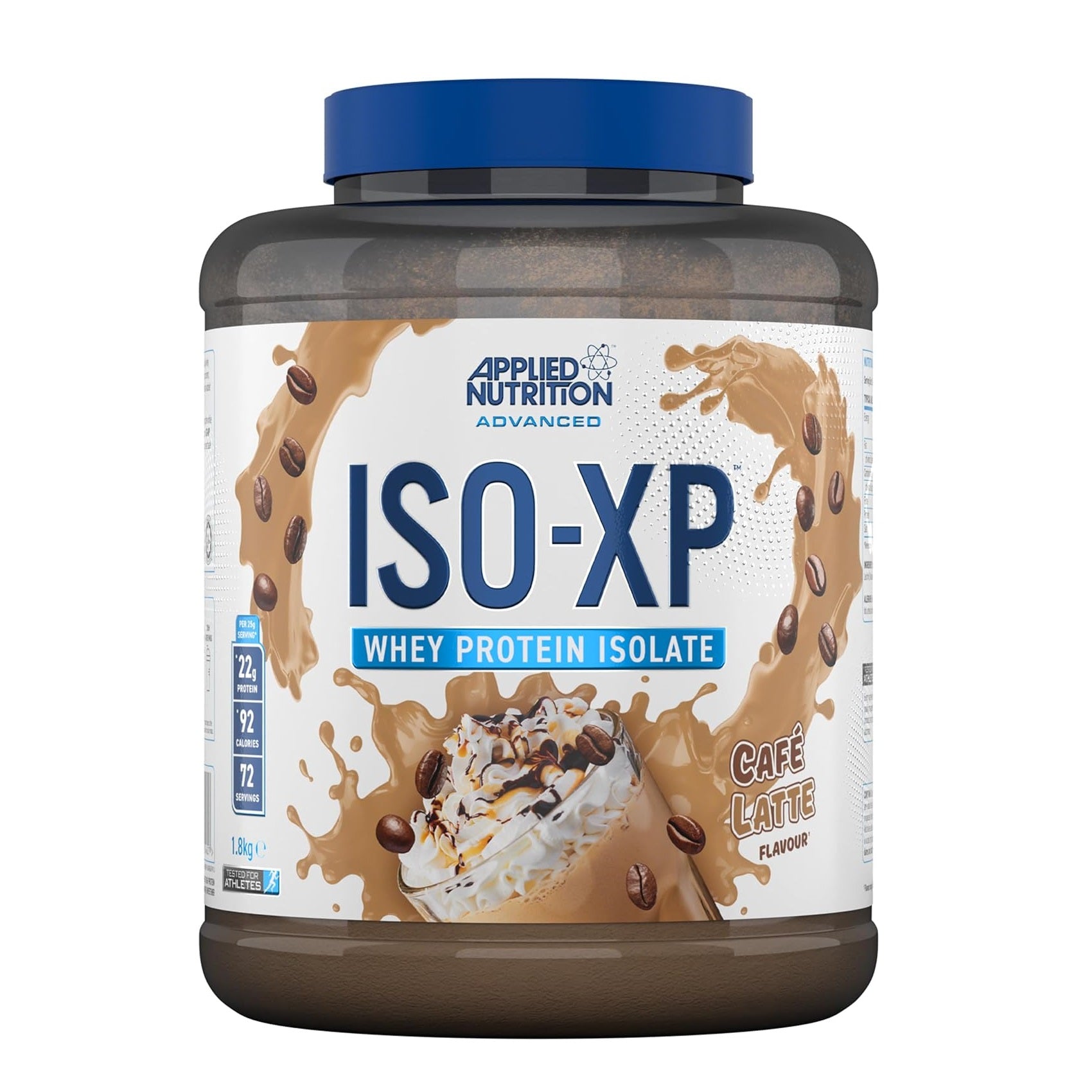 Applied Nutrition ISO XP Whey Isolate, Cafe Latte, 1.8kg, 72 Servings