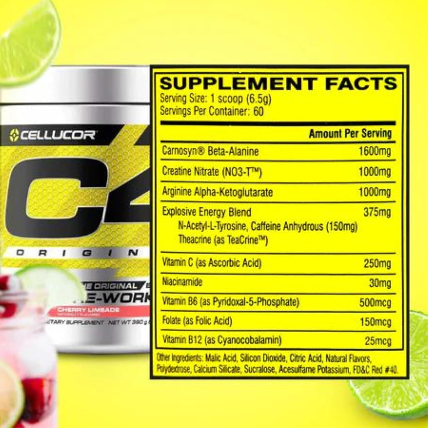 Cellucor C4 Original Pre Workout Powder