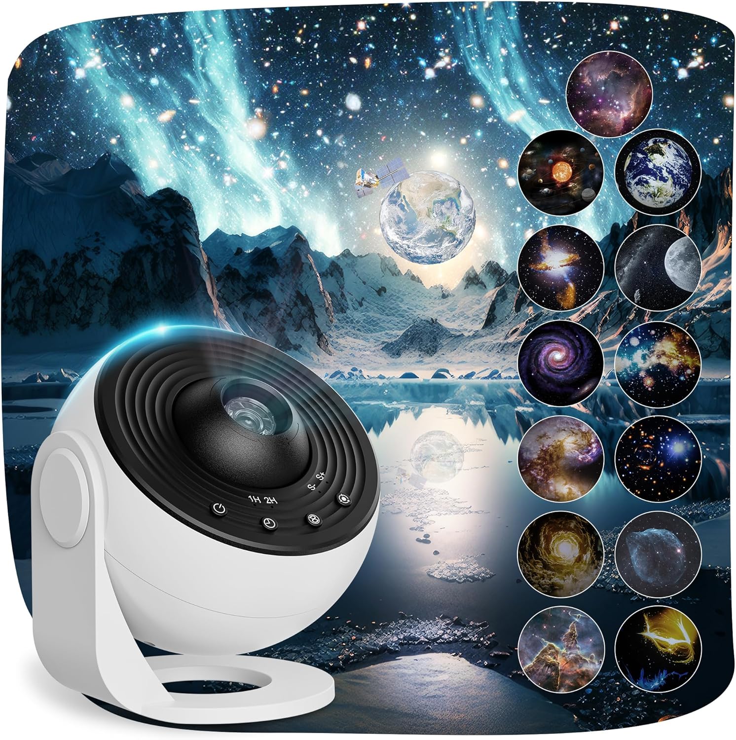 Planetarium Projector Pro for Bedroom, 13 in 1 Star Projector Galaxy Light
