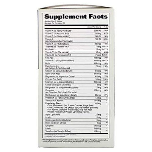 GAT Sport Multi Vitamin Mens Multi+Test Vitamin - 150 Tabs-3