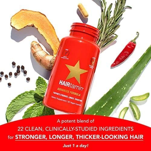 Hairtamin Healthy Hair Vitamins To Prevent Hair Fall - 30 Capsules